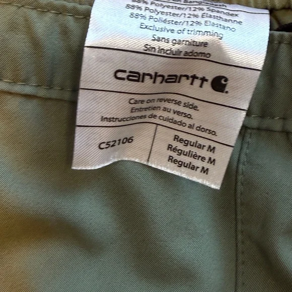 Carhartt Scrubs Lot, women’s size medium olive green. - Picture 5 of 6